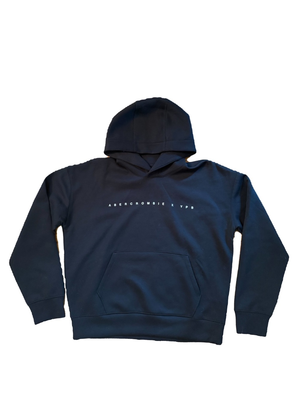 Abercrombie YPB Kids Black Pullover Logo Hoodie size 13/14